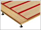 パネル式電気床暖房システム